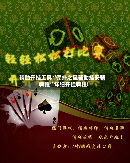 辅助开挂工具“德扑之星辅助挂安装教程	”详细开挂教程!-第2张图片