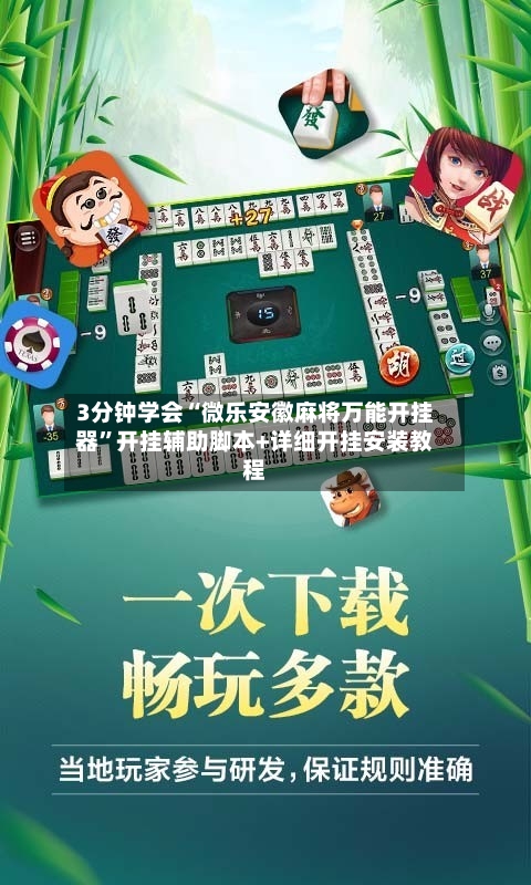 3分钟学会“微乐安徽麻将万能开挂器”开挂辅助脚本+详细开挂安装教程-第2张图片