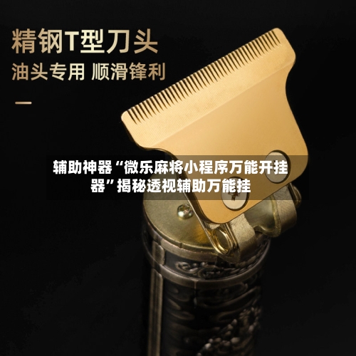 辅助神器“微乐麻将小程序万能开挂器	”揭秘透视辅助万能挂-第1张图片