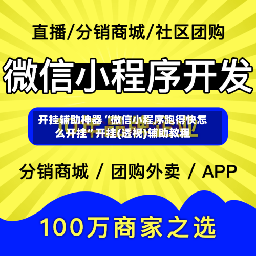 开挂辅助神器“微信小程序跑得快怎么开挂”开挂(透视)辅助教程-第1张图片