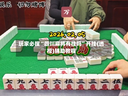 玩家必搜“四川麻将有挂吗”开挂(透视)辅助教程-第3张图片